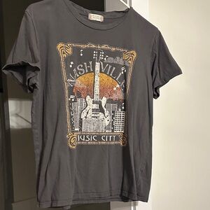 Altar'd State Gray Nashville Music City Women’s T-Shirt